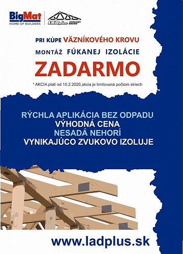 Montáž fúkanej izolácie zadarmo