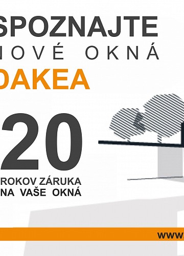 Spoznajte nové okná DAKEA